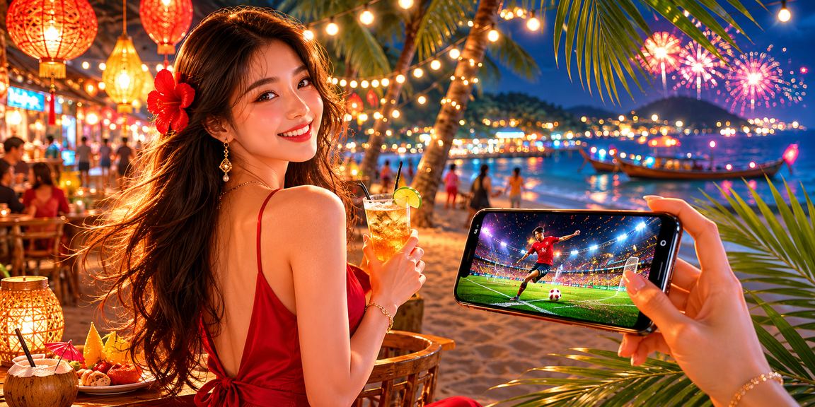 Đặt cược bóng đá trên điện thoại tại Phú Quốc về đêm
