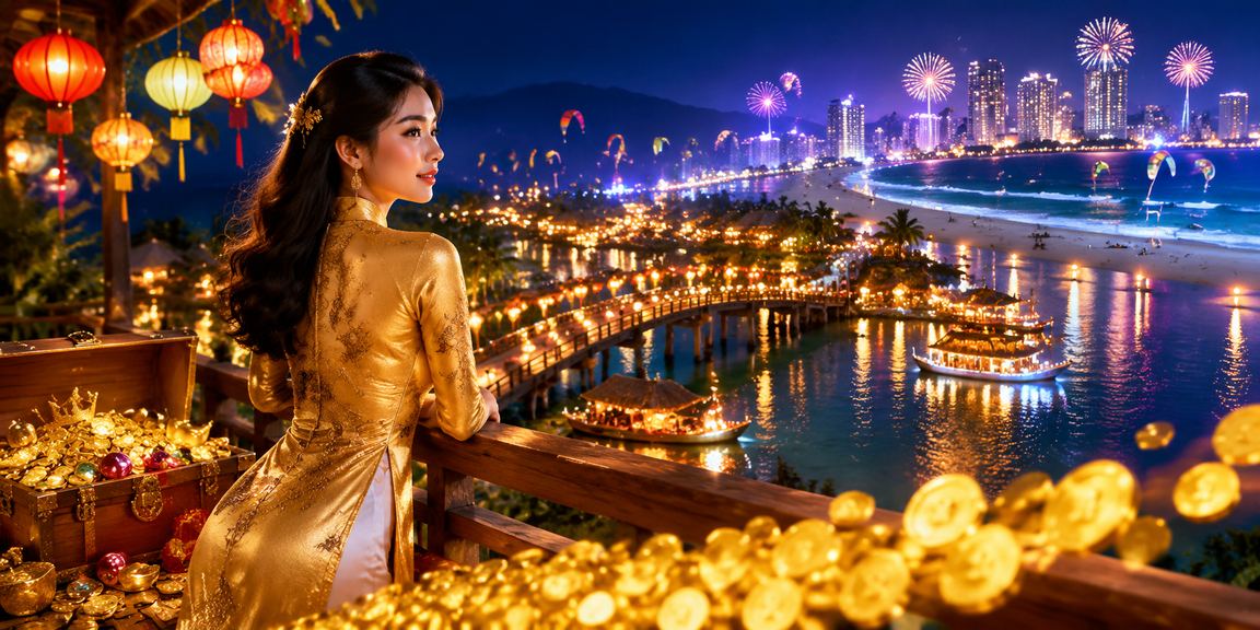 Người chơi Việt Nam trải nghiệm casino trực tuyến và cá cược thể thao trên màn hình neon